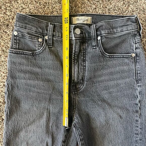 Madewell The Perfect Vintage Jean black/grey women’s size 26 - Picture 11 of 11